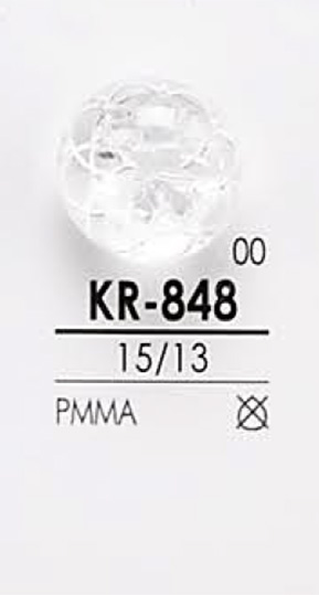 KR848 Bouton Taille Diamant IRIS