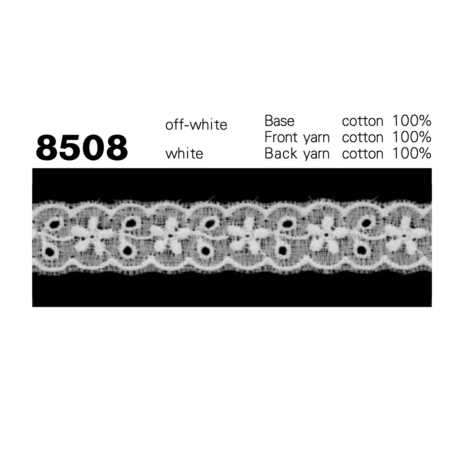 8508 Coton Dentelle Fine Kyowa Lace