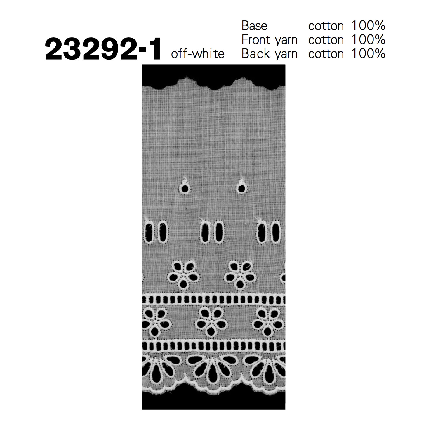 23292-1 Dentelle De Coton Kyowa Lace