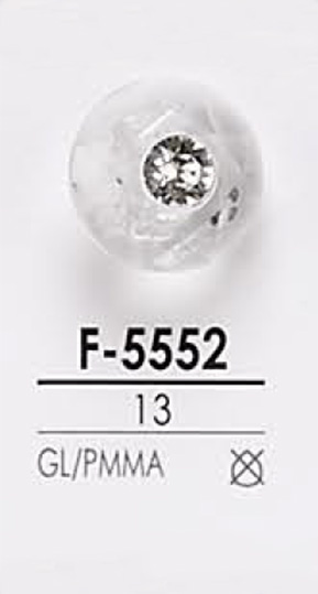 F5552 Bouton Boule En Métal Rose En Forme De Boucle IRIS