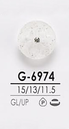 G6974 Bouton En Pierre De Cristal Rose En Forme De Boucle Pour La Teinture IRIS
