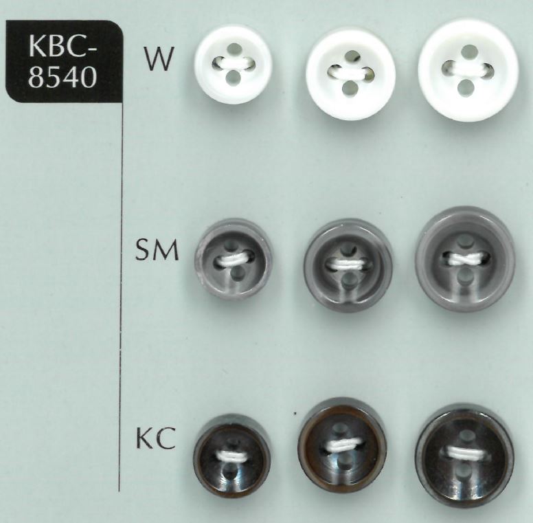KBC-8540 Bouton Coque à 4 Trous De 4 Mm D