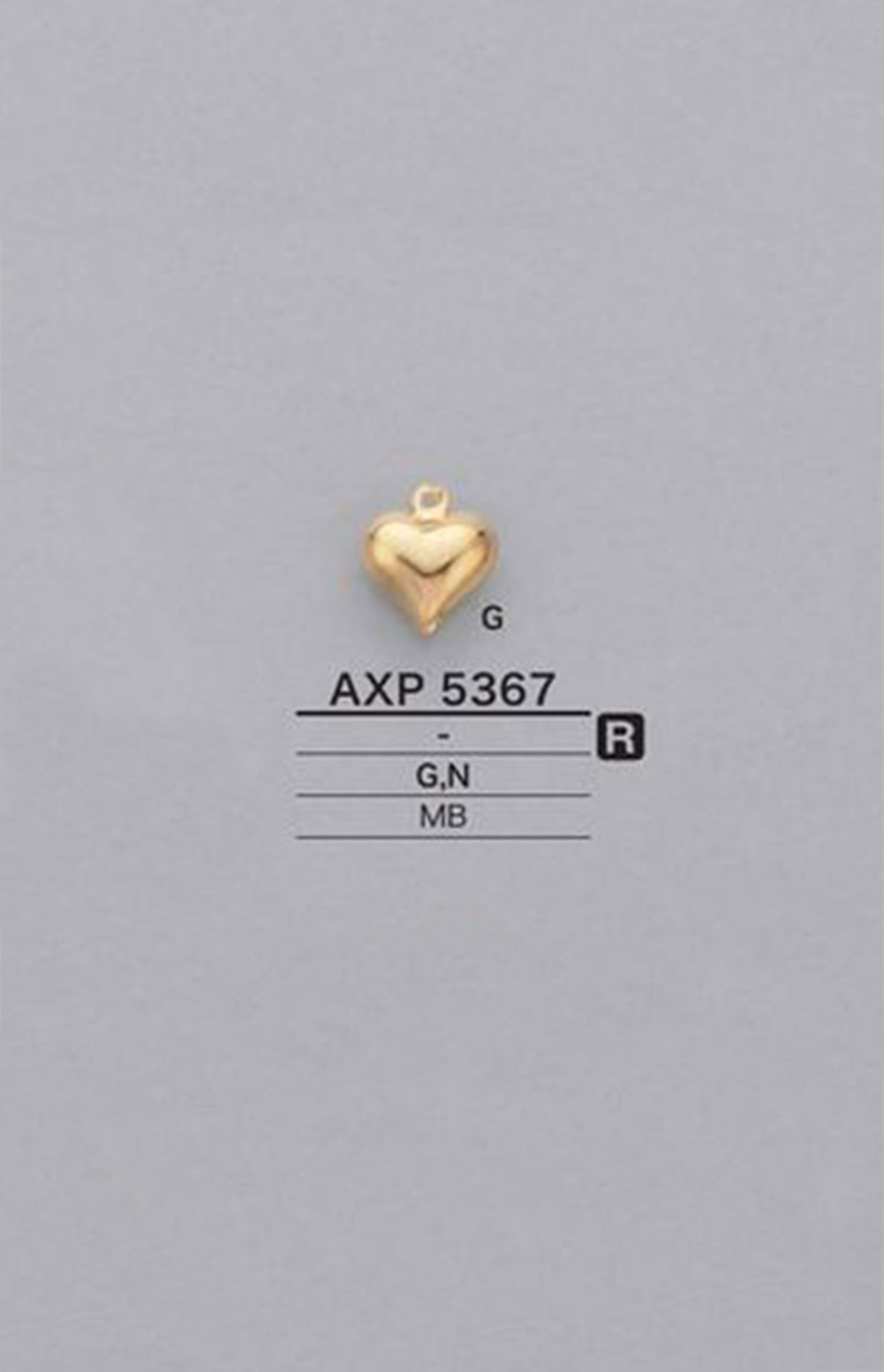 AXP5367 Pièces De Motif De Coeur[Marchandises Diverses Et Autres] IRIS