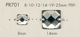 PR701 Bouton Carré Taille Diamant DAIYA BUTTON