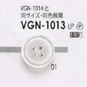 VGN1013 Bouton 4 Trous En Résine Polyester IRIS