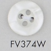 FV374W Boutons En Résine Polyester