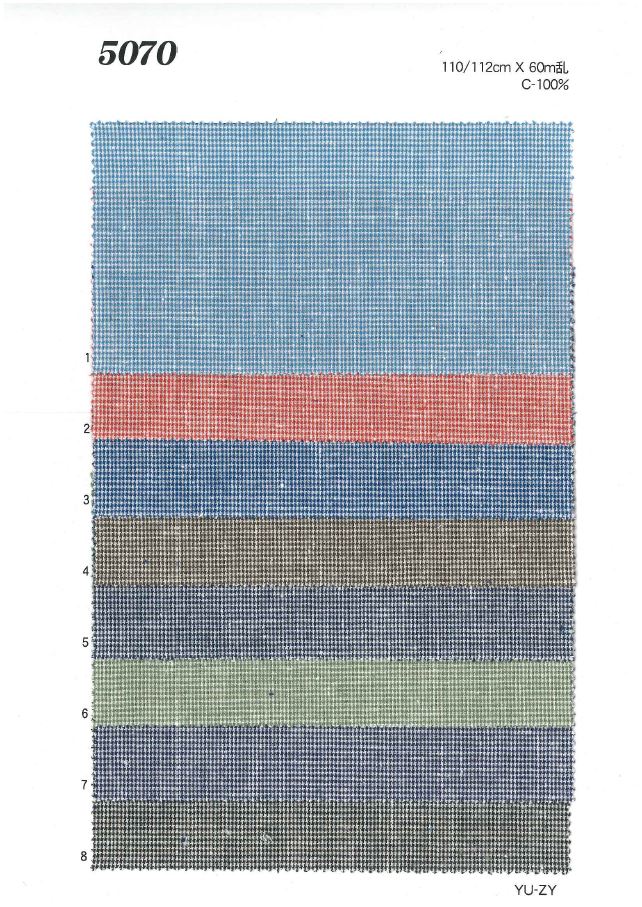 MU5070 Pluvier à Pied De Poule[Fabrication De Textile] Ueyama Textile