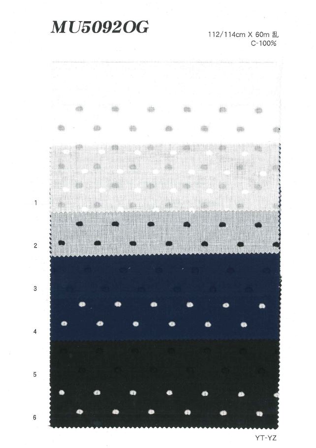 MU5092 Jacquard Coupé[Fabrication De Textile] Ueyama Textile