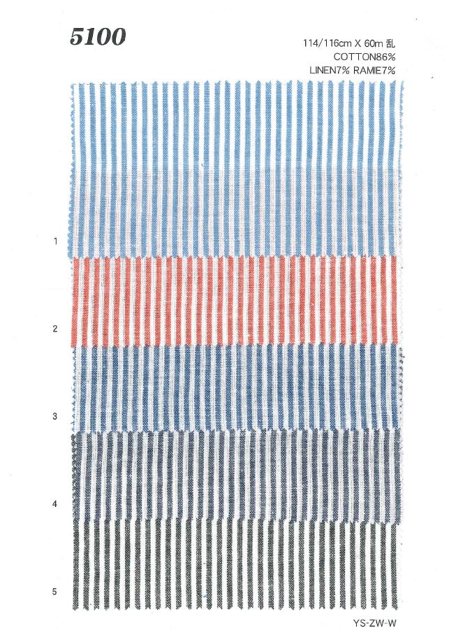 MU5100 Bande De Lin[Fabrication De Textile] Ueyama Textile