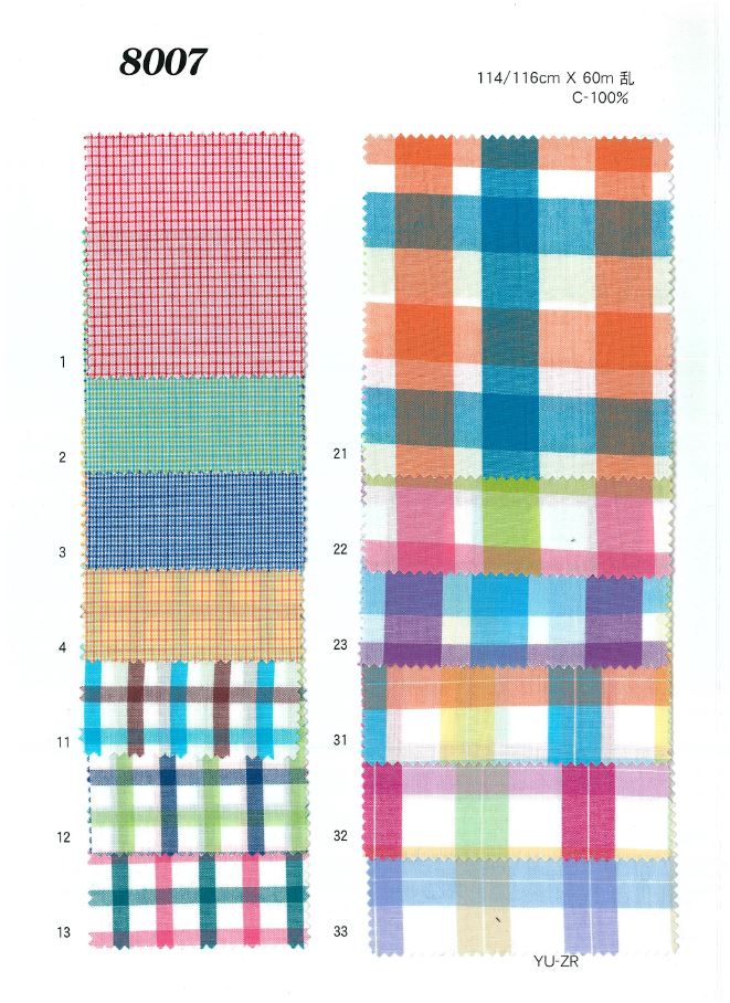 8007 Vérifier Le Traitement De La Laveuse[Fabrication De Textile] Ueyama Textile