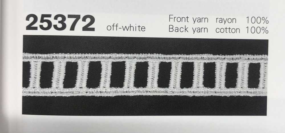 25372 Dentelle Chimique En échelle Kyowa Lace