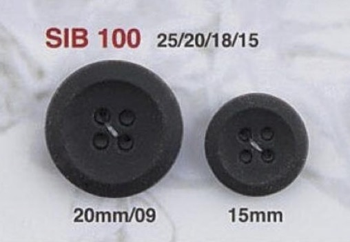 SIB100 Bouton 4 Trous Mirable (Silicone) IRIS