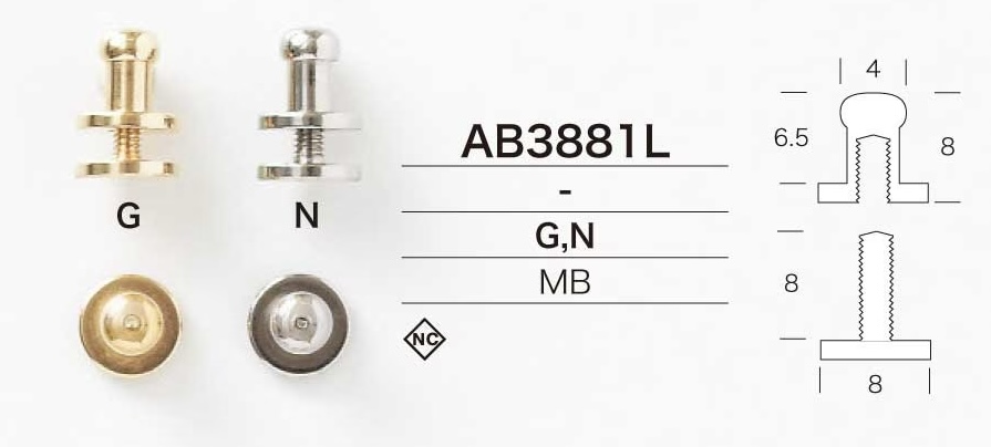 AB3881L Partie Supérieure à Vis AB3881L[Autres articles divers] IRIS