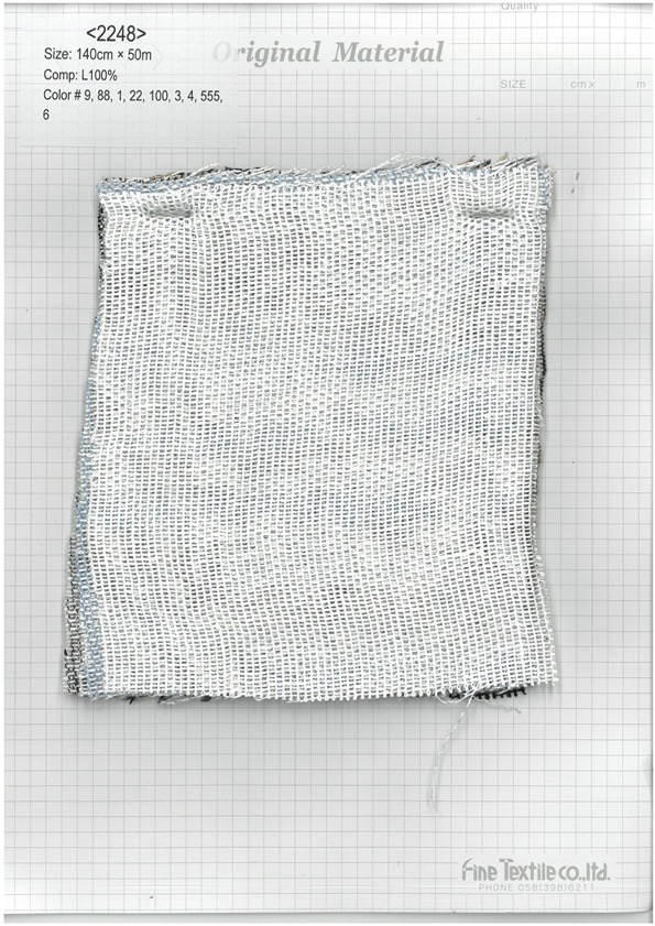 2248 Tissage De Gaze[Fabrication De Textile] Textile Fin