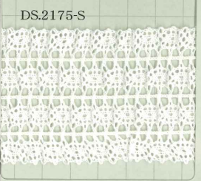DS2175-S Dentelle Élastique Dentelle Volantée 48mm Daisada