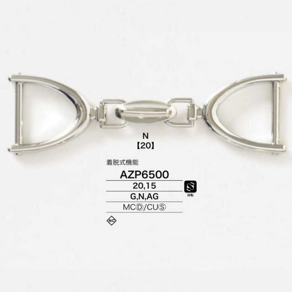 AZP6500 Quincaillerie Moulée Sous Pression/à Ressort[Boucles et anneaux] IRIS
