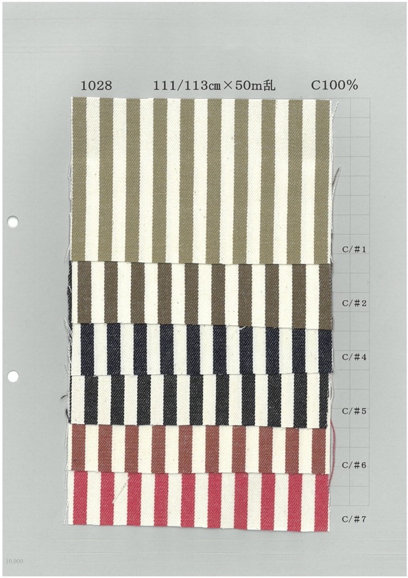 1028 Hickory Stripe Épais[Fabrication De Textile] Textile Yoshiwa