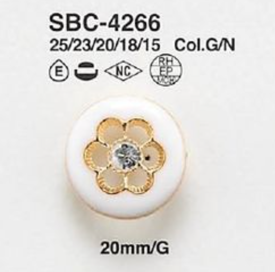 SBC-4266 Bouton Combi Avec Pieds