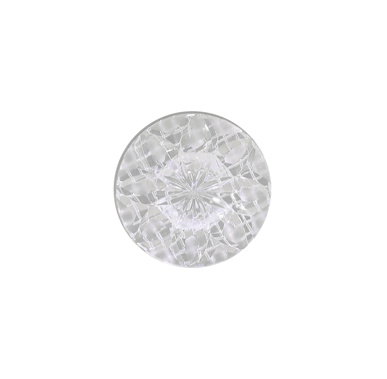 KR820 Bouton à Tige Tunnel En Résine Acrylique IRIS