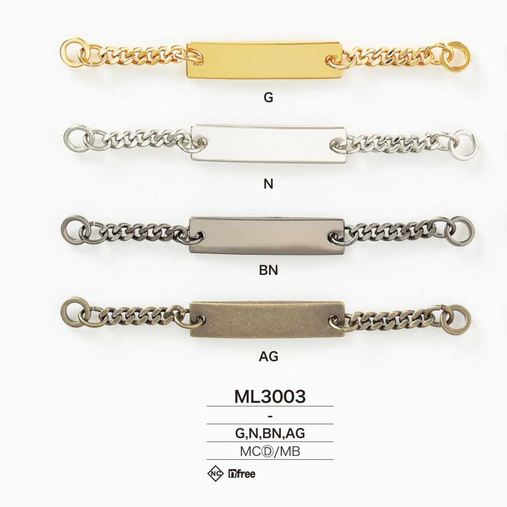 ML3003 Sangle De Collier En Laiton Moulé Sous Pression[Marchandises Diverses Et Autres] IRIS