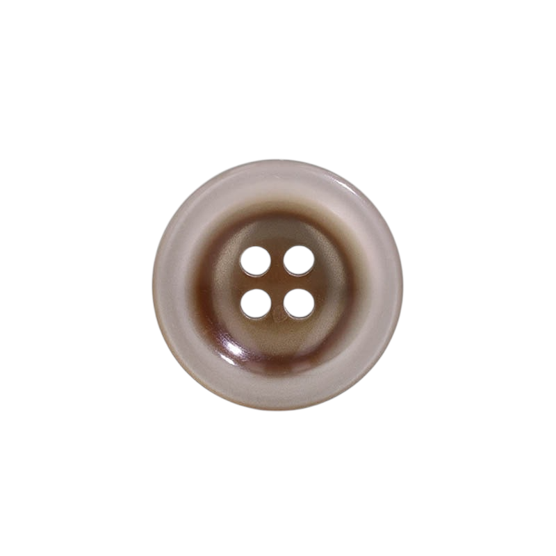 VT9978 Bouton 4 Trous En Résine Polyester IRIS