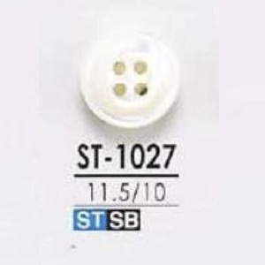 ST1027 Bouton Shell Shell 4 Trous IRIS