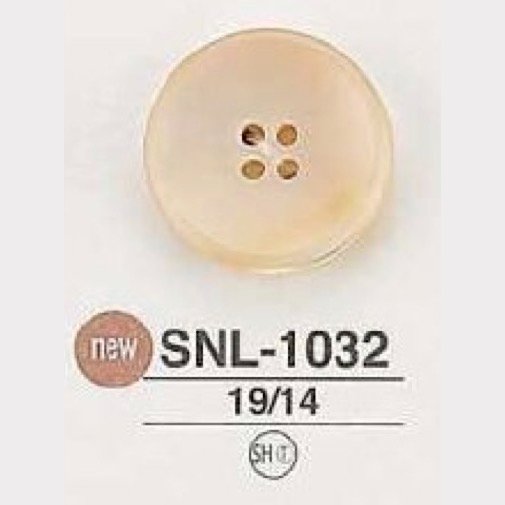 SNL1032 Bouton Shell Shell 4 Trous IRIS