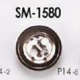 SM1580 Bouton 4 Trous En Laiton IRIS