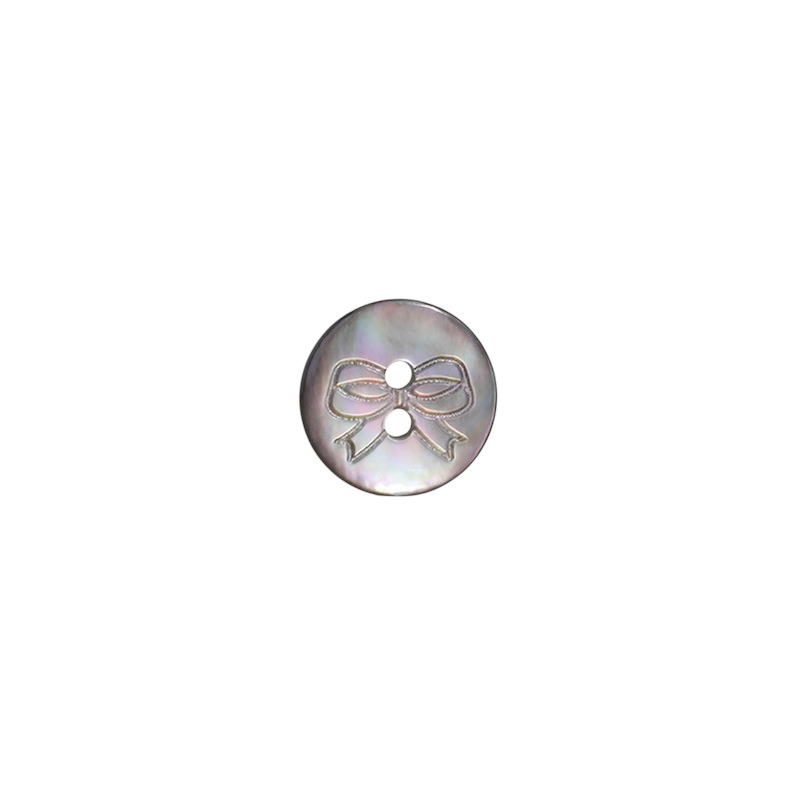 SB1002 Bouton à Deux Trous En Nacre IRIS