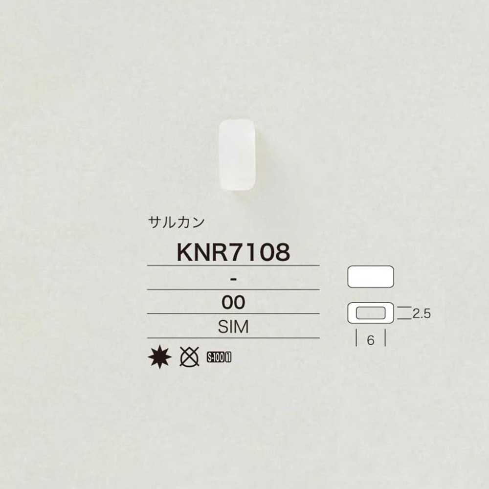 KNR7108 Quincaillerie Pour Cordon Mirable (Silicone)[Boucles Et Anneau] IRIS