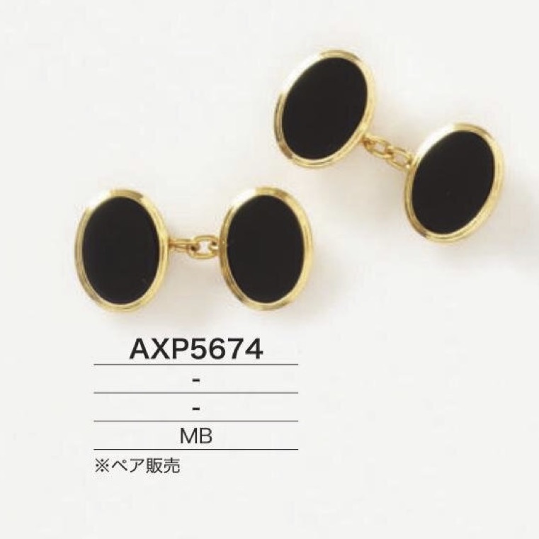 AXP5674 Boutons De Manchette En Laiton[Autres articles divers] IRIS