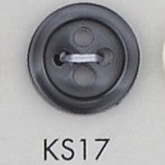 KS17 Bouton 4 Trous Bordé De Résine Polyester