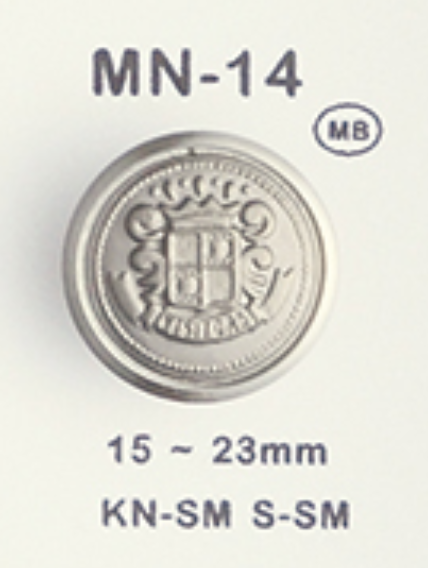 MN-14 Bouton En Métal DAIYA BUTTON