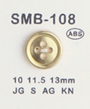 SMB-108 Petit Bouton ABS, Quatre Trous DAIYA BUTTON