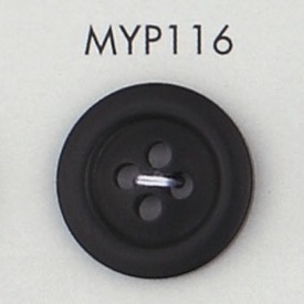 MYP116 Bouton 4 Trous En Résine Polyester DAIYA BUTTON