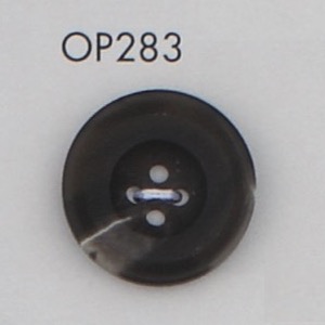 OP283 Bouton 4 Trous Façon Buffle En Résine Polyester DAIYA BUTTON