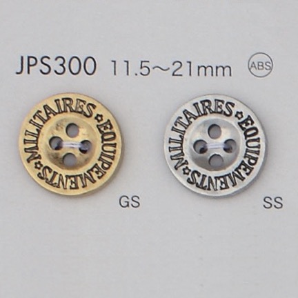 JPS300 Résine ABS, 4 Trous, Boutons Plaqués DAIYA BUTTON