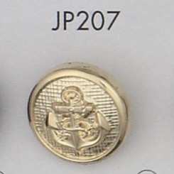 JP207 ABS樹脂製 メッキ釦[Bouton] DAIYA BUTTON