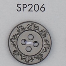 SP206 Boutons Plaqués En Résine ABS DAIYA BUTTON