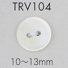 TRV104 Bouton Coquillage à 2 Trous DAIYA BUTTON