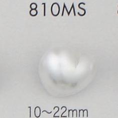 810MS Matériau En Urée Semblable à Une Perle Avec Bouton à Tige Demi-anneau DAIYA BUTTON(DAIYA BUTTON)