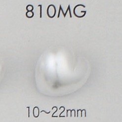 810MG Matériau En Urée Semblable à Une Perle Avec Bouton à Tige Demi-anneau DAIYA BUTTON