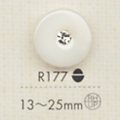 R177 Boutons En Résine De Polyester DAIYA BUTTON(DAIYA BUTTON)