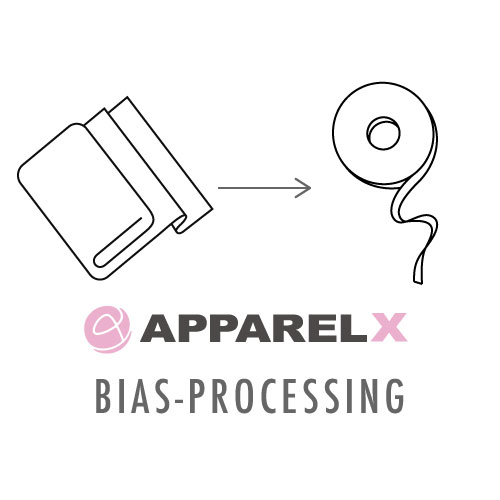 BIAS-PROCESSING Coupe De Ruban Biais (Largeur Textile 123 Cm Ou Plus, Moins De 160 Cm)[Système]