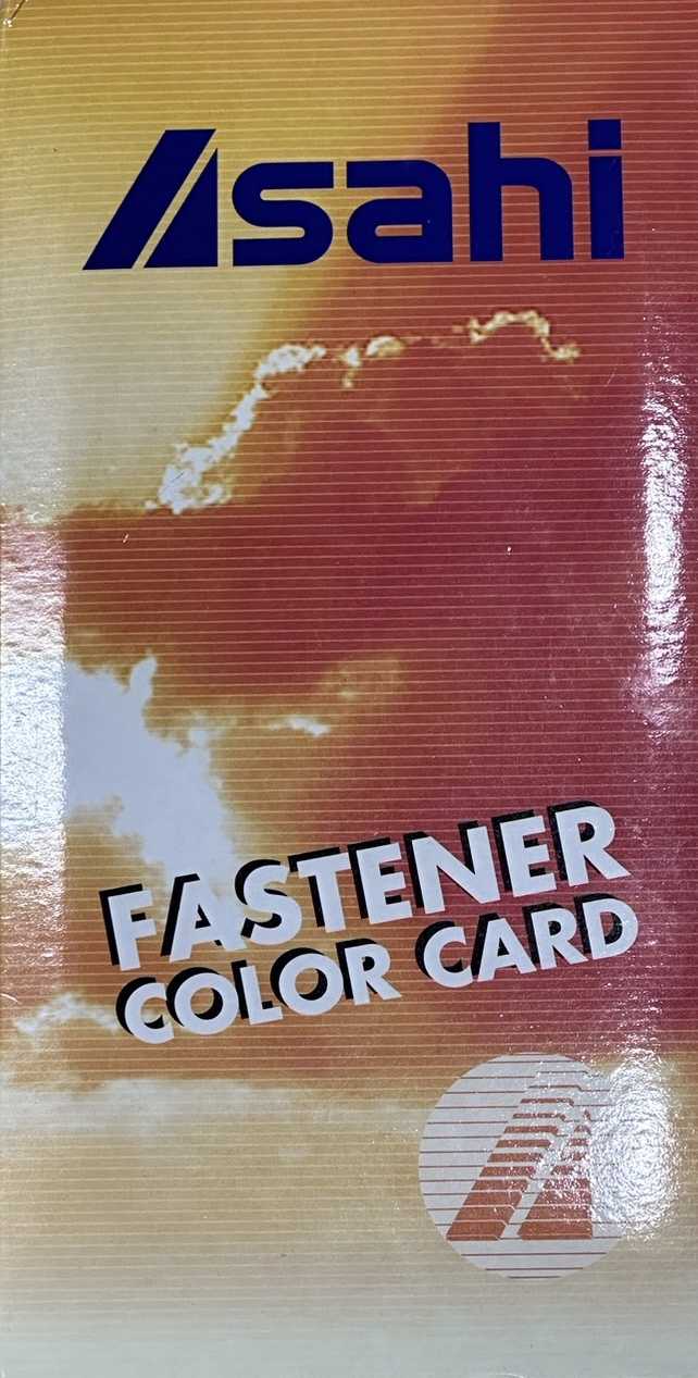 ASH-SAMPLE Carte De Couleurs WALDES[Carte D