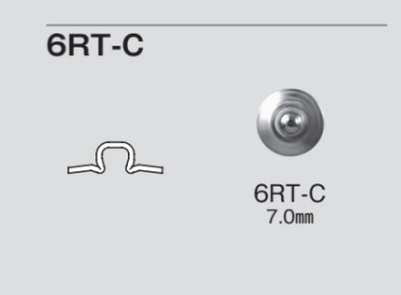 6RT-C 6RT-C Robuste Sans Motif B/OY Jambe Seulement[Fermeture à Pression/rondelle à œillets] Morito