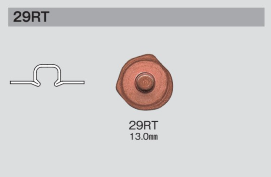 29RT 29RT Robust[Fermeture à Pression/rondelle à œillets] Morito