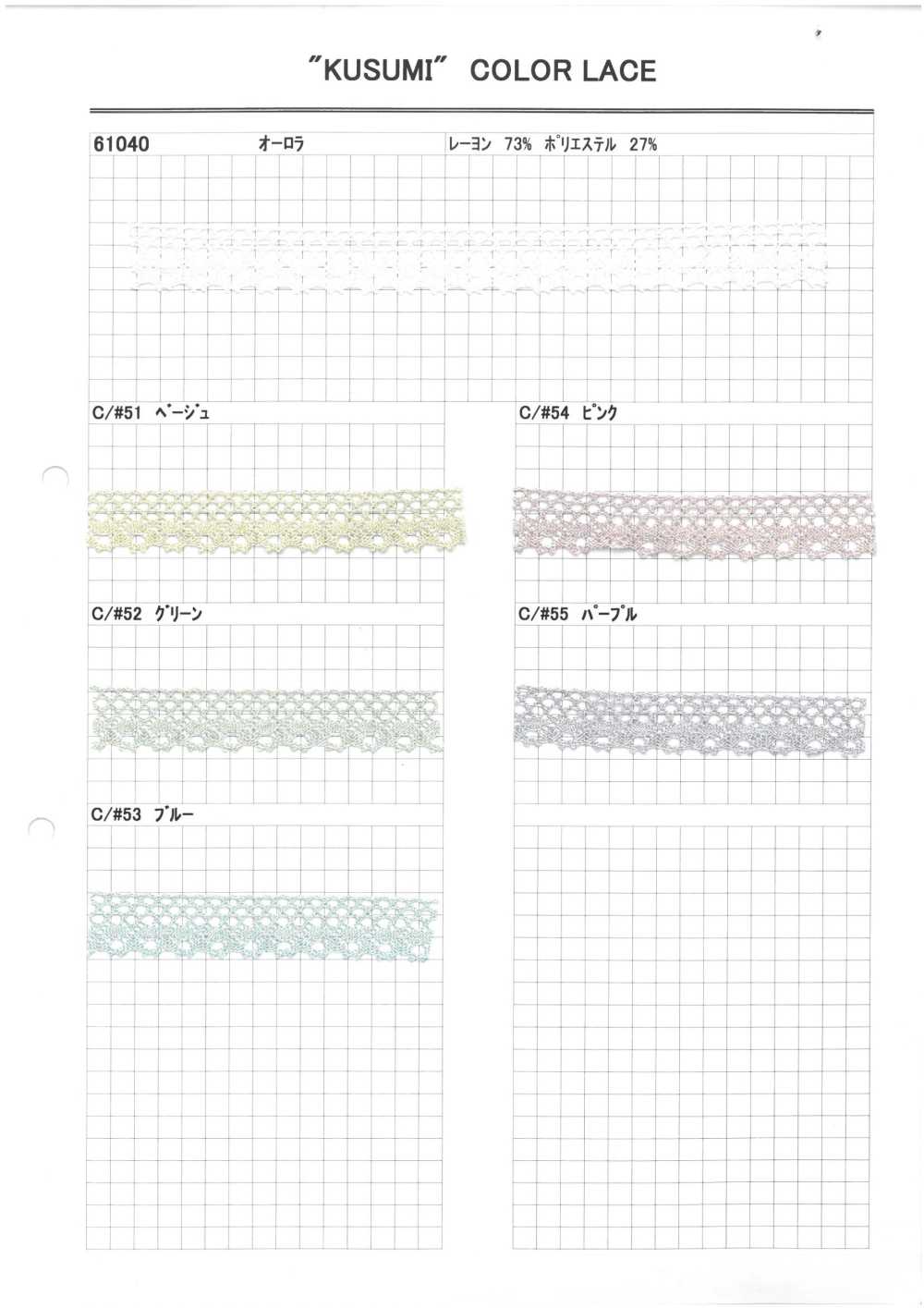 61040 Dentelle Chimique Kyowa Lace