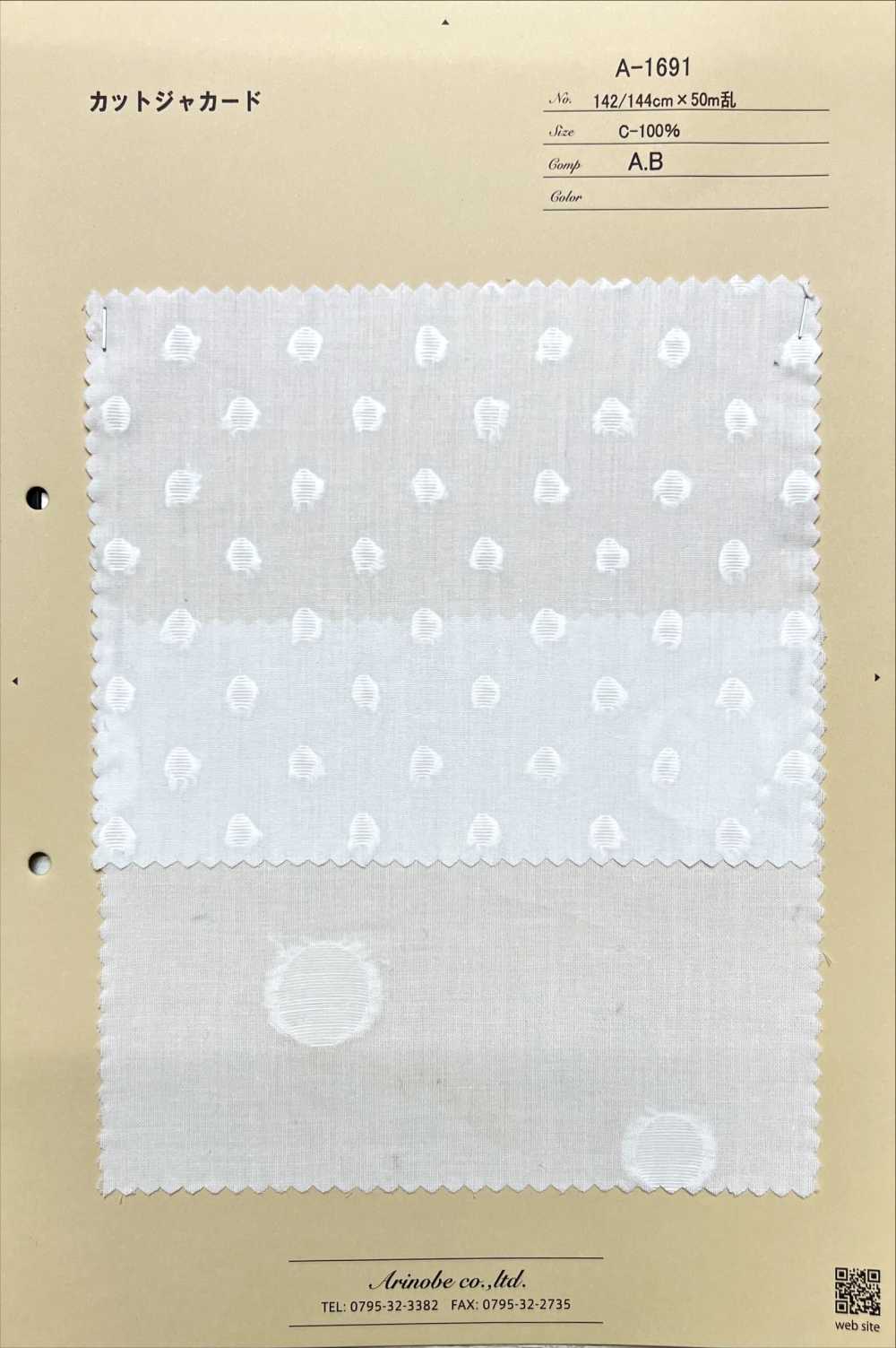 A-1691 Jacquard[Fabrication De Textile] ARINOBE