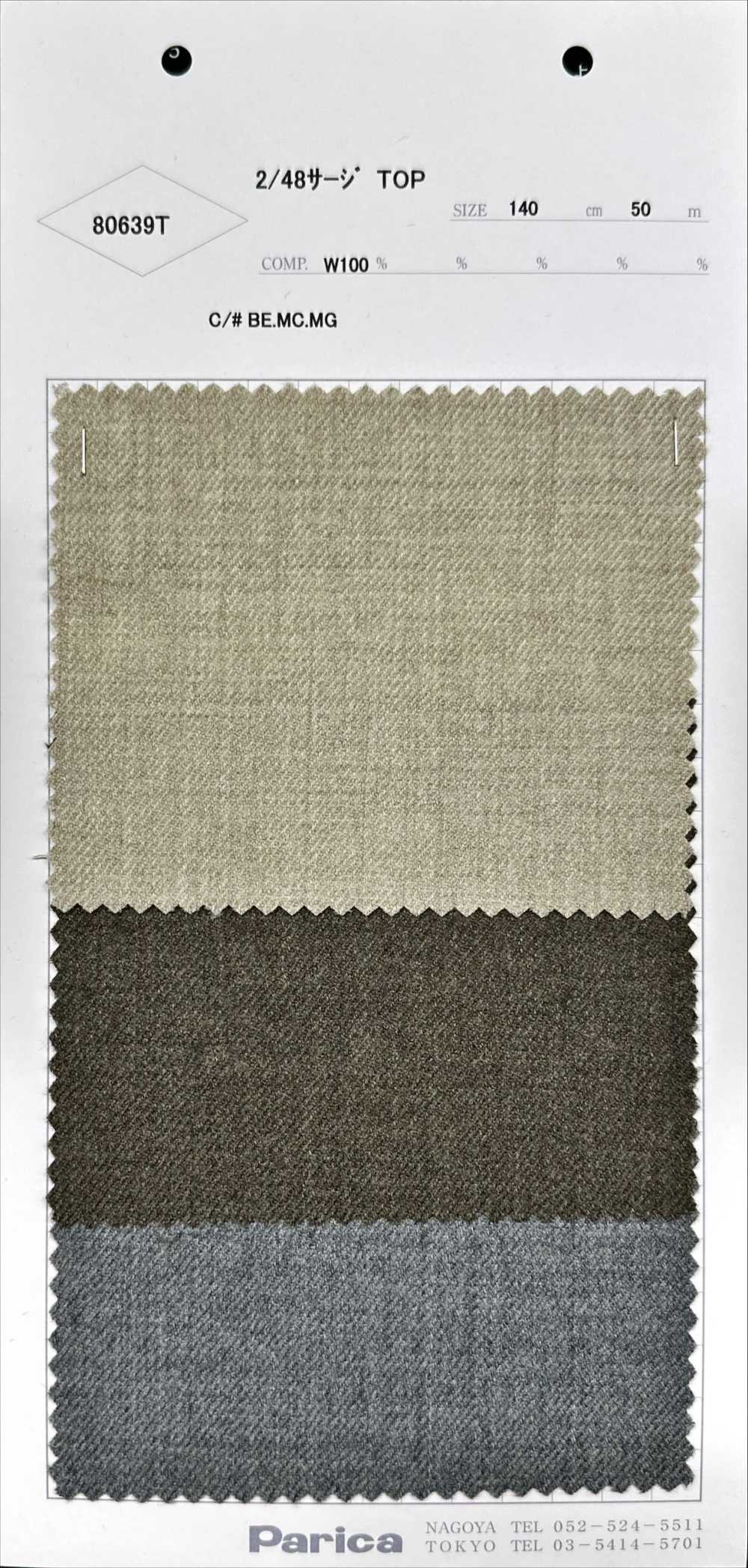 80639T 2/48 Serge TOP[Fabrication De Textile] Parika